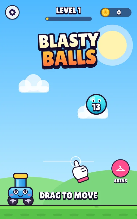 Blasty Balls screenshot 1