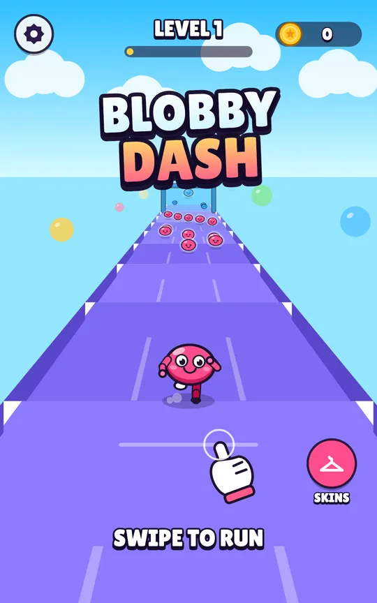 Blobby Dash screenshot 1