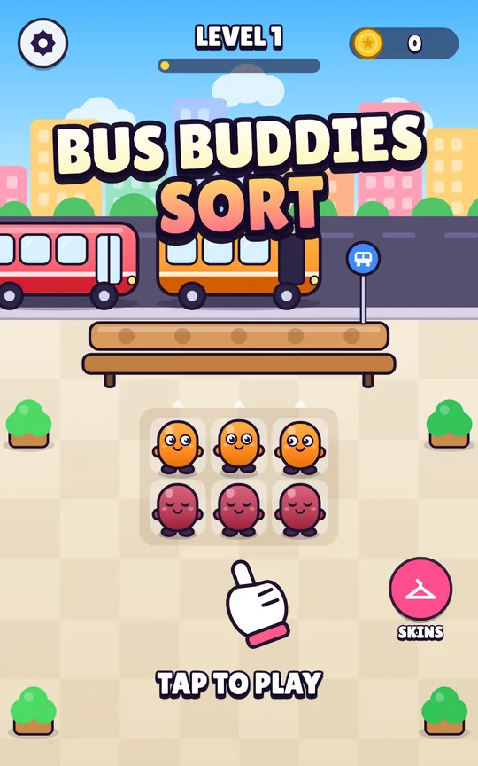 Bus Buddies Sort screenshot 1