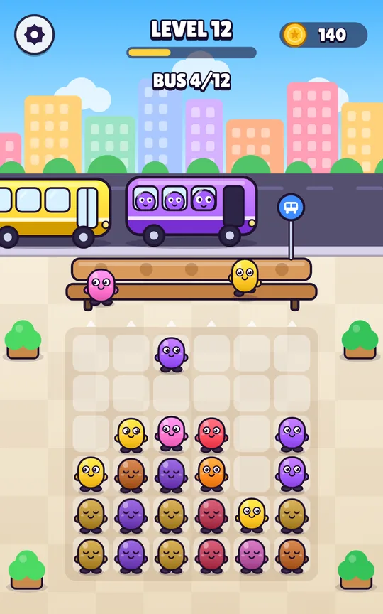 Bus Buddies Sort screenshot 2