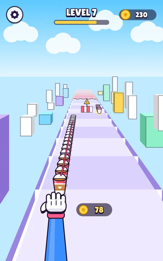 Cup Stack Dash screenshot 2