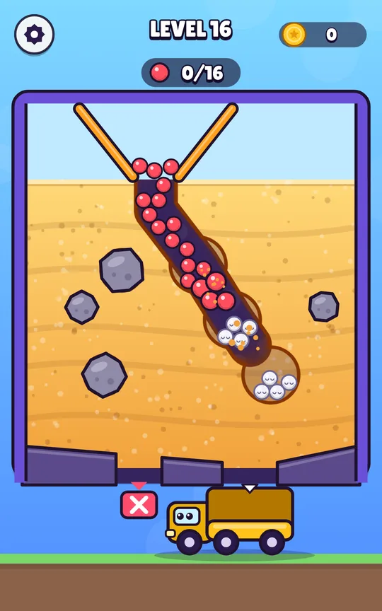 Dig Down Balls screenshot 2