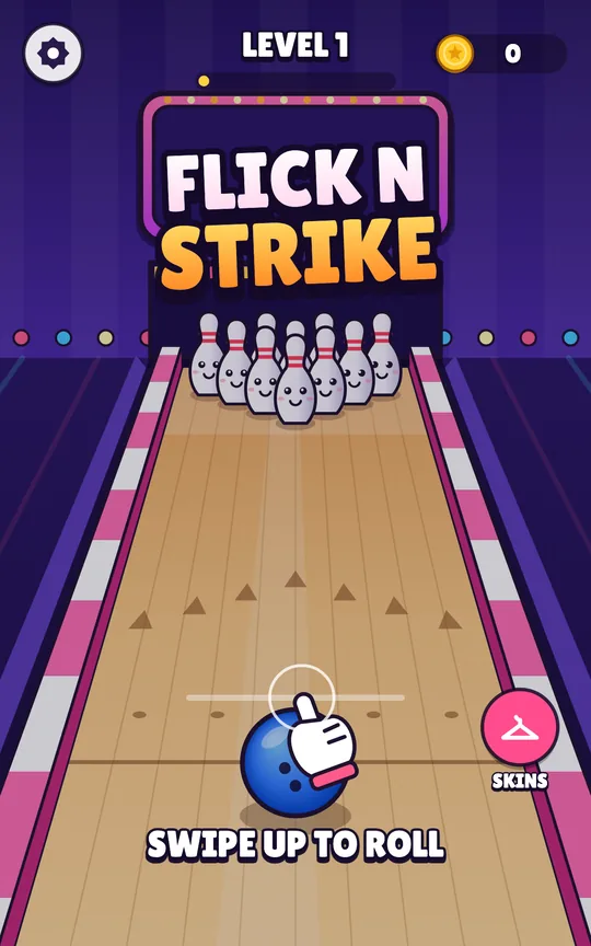 Flick n Strike screenshot 1