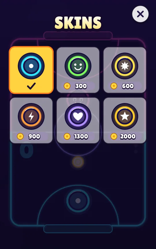 Glow Puck Duel screenshot 4
