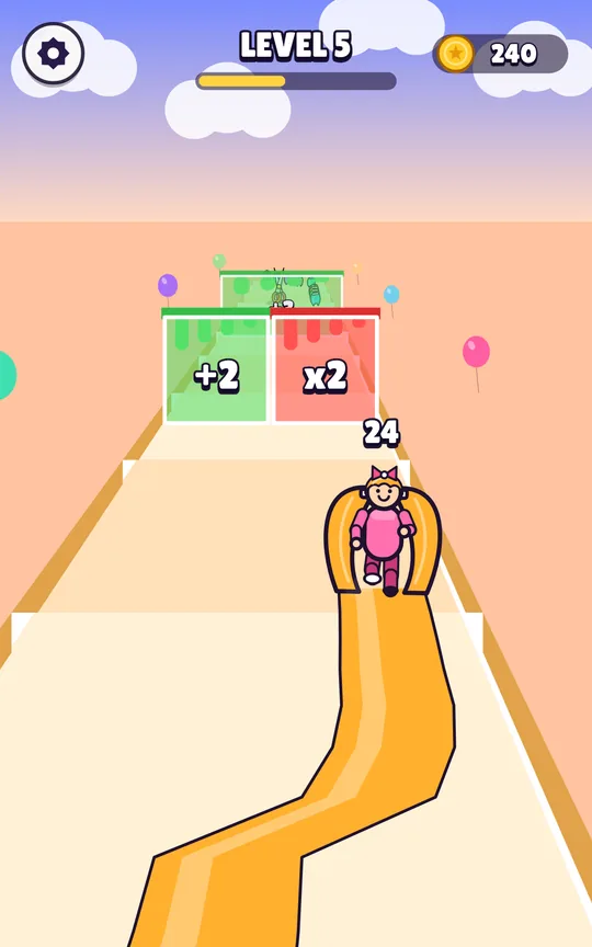 Long Locks Run screenshot 2