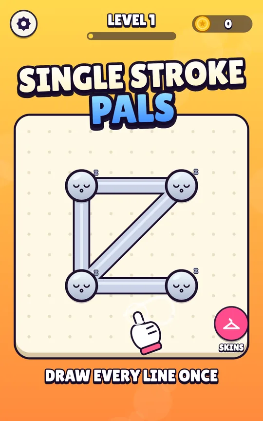 Single Stroke Pals screenshot 1