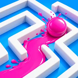 Roll and Paint Maze icon