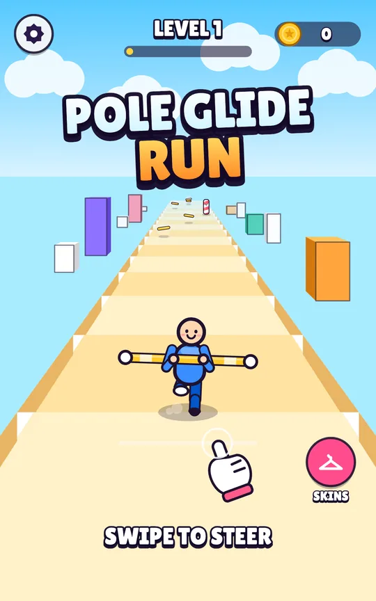 Pole Glide Run screenshot 1