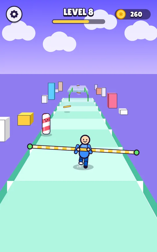 Pole Glide Run screenshot 2