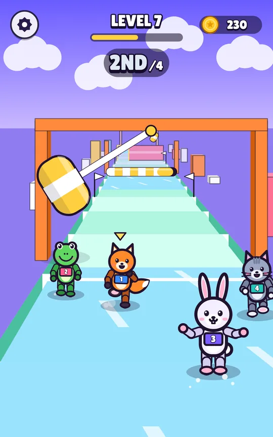 Wacky Course Run screenshot 2
